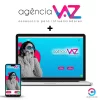 Landing page com logotipo