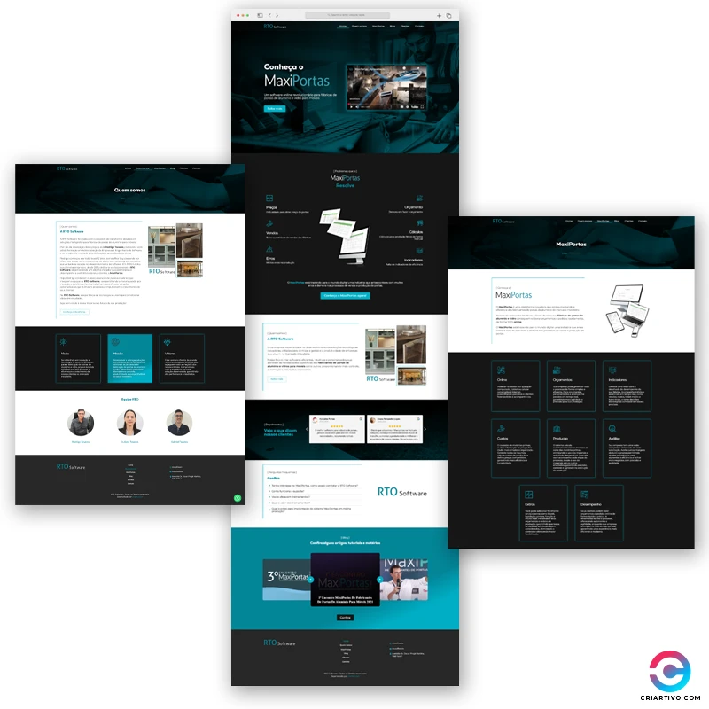 Site Institucional Profissional com Domínio, Hospedagem e E-mail