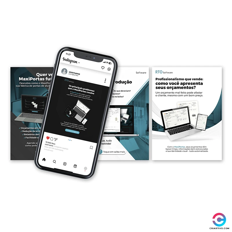 Artes para redes sociais