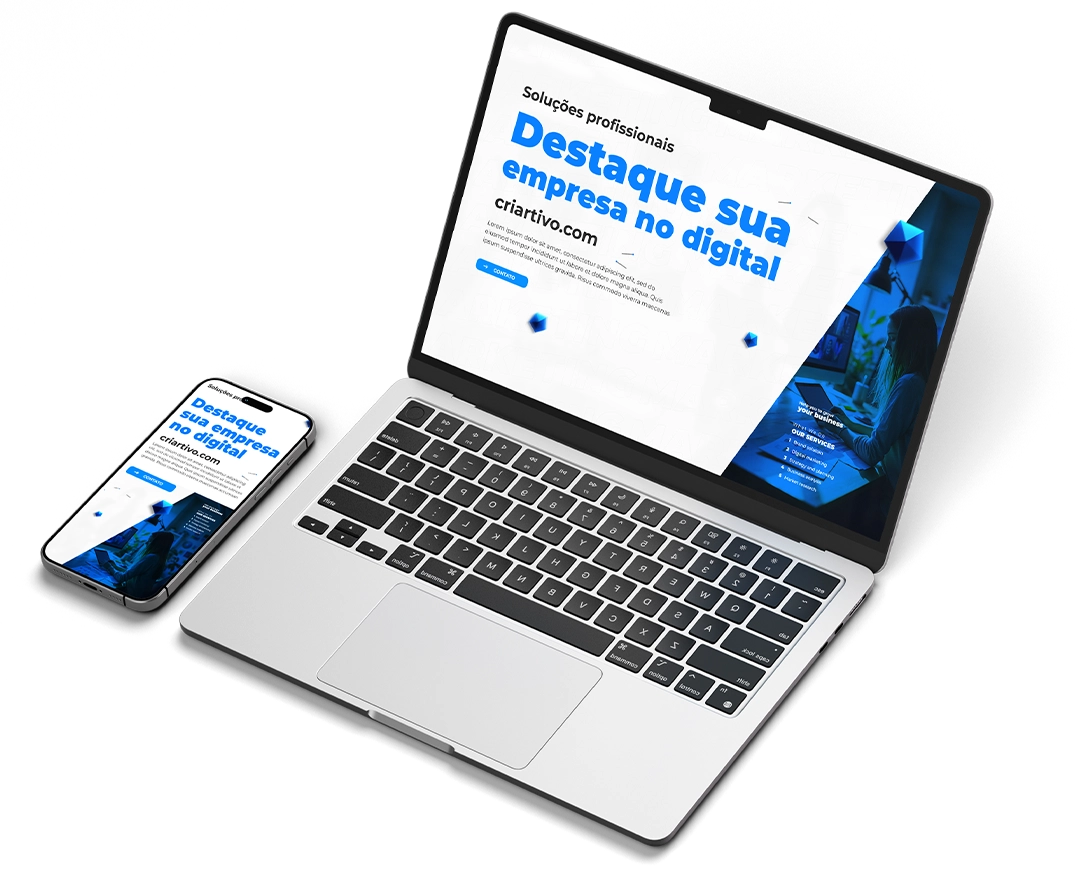 Criação de sites profissionais e design estratégico para empresas - criartivo.com